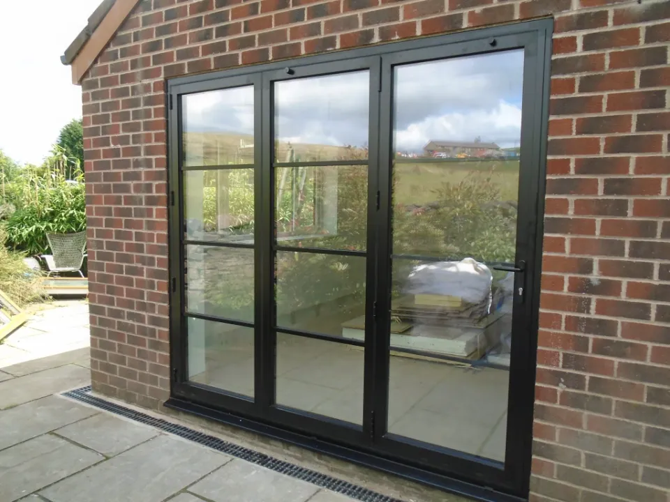 Black Bifolding Doors, Oldham