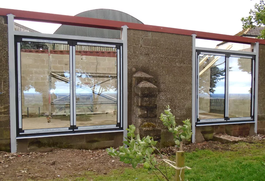 2 Pane Bifold Installation in Pocklington, Yorkshire