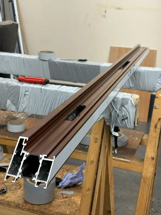 aluminium in factory