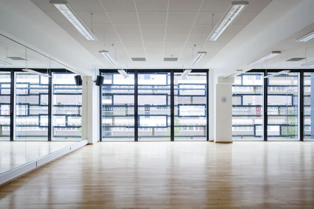 curtain walling interior