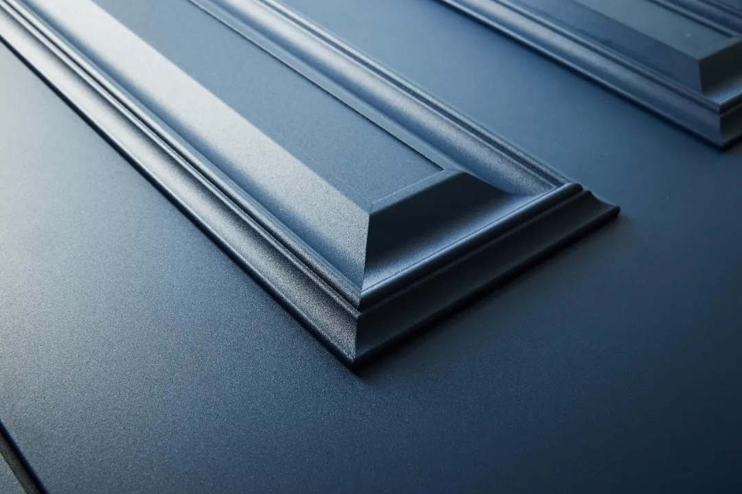 close up of smart designer door