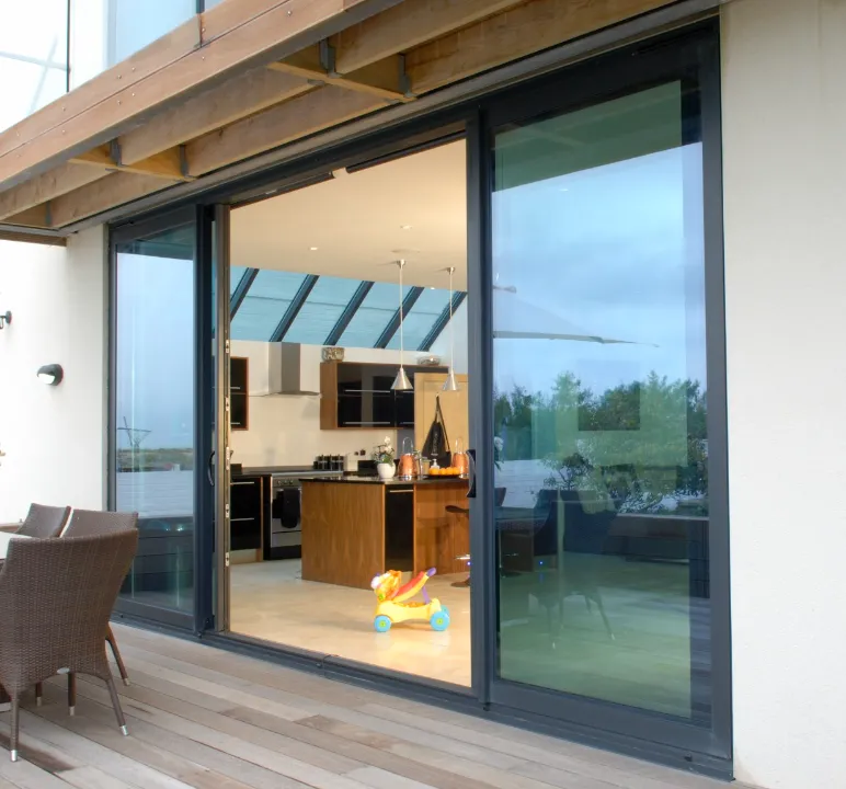 smart sliding patio doors