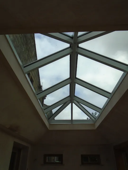 glass roof lantern