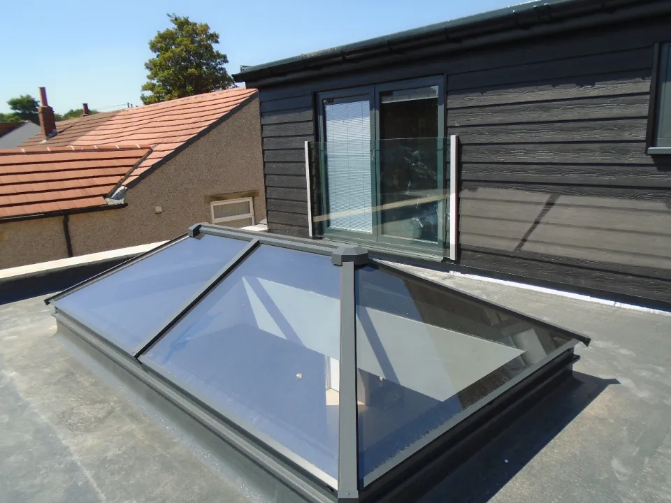 glass roof lantern