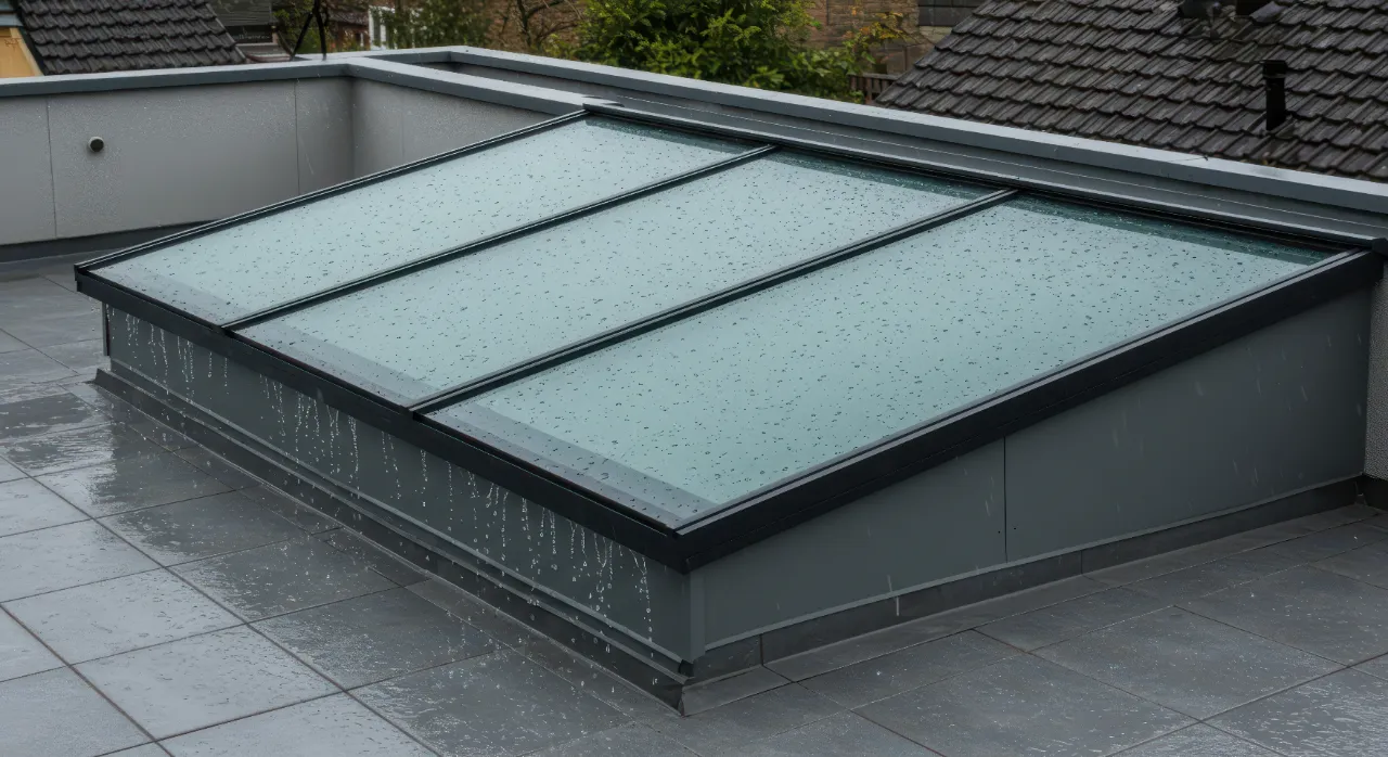 glass roof lantern